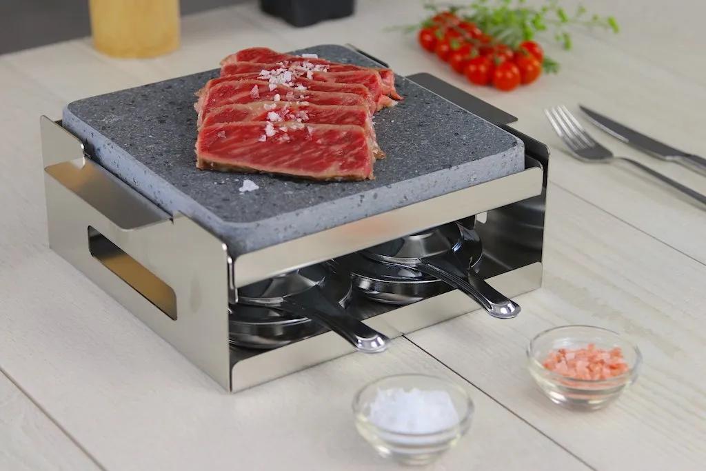 como calentar la piedra para asar carne - Cómo calentar piedras para cocinar