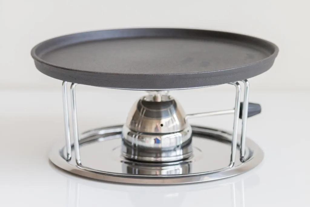 plato hierro fundido para carne con quemador de gas - Cómo calentar un plato refractario