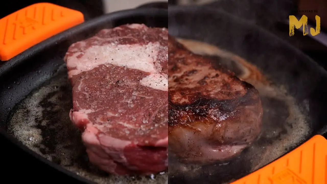 como asar la carne en sarten - Cómo hacer que la carne no se pegue a la sartén