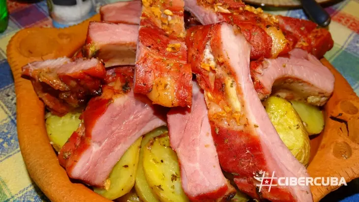 como hacer carne ahumada al horno - Cómo se cocina al vapor carne ahumada en el horno