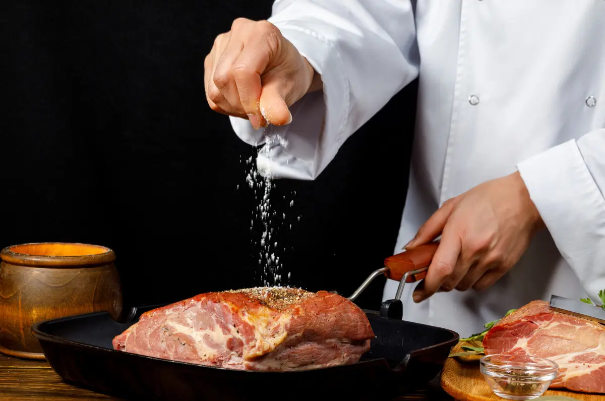 carne a la sal tiempo horno - Cómo se sala la carne