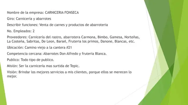 giro de una carniceria - Cuál es el rubro de una carnicería