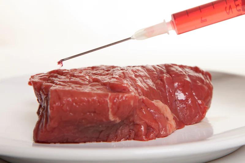 carne inyectada con agua - Cuando la carne suelta agua