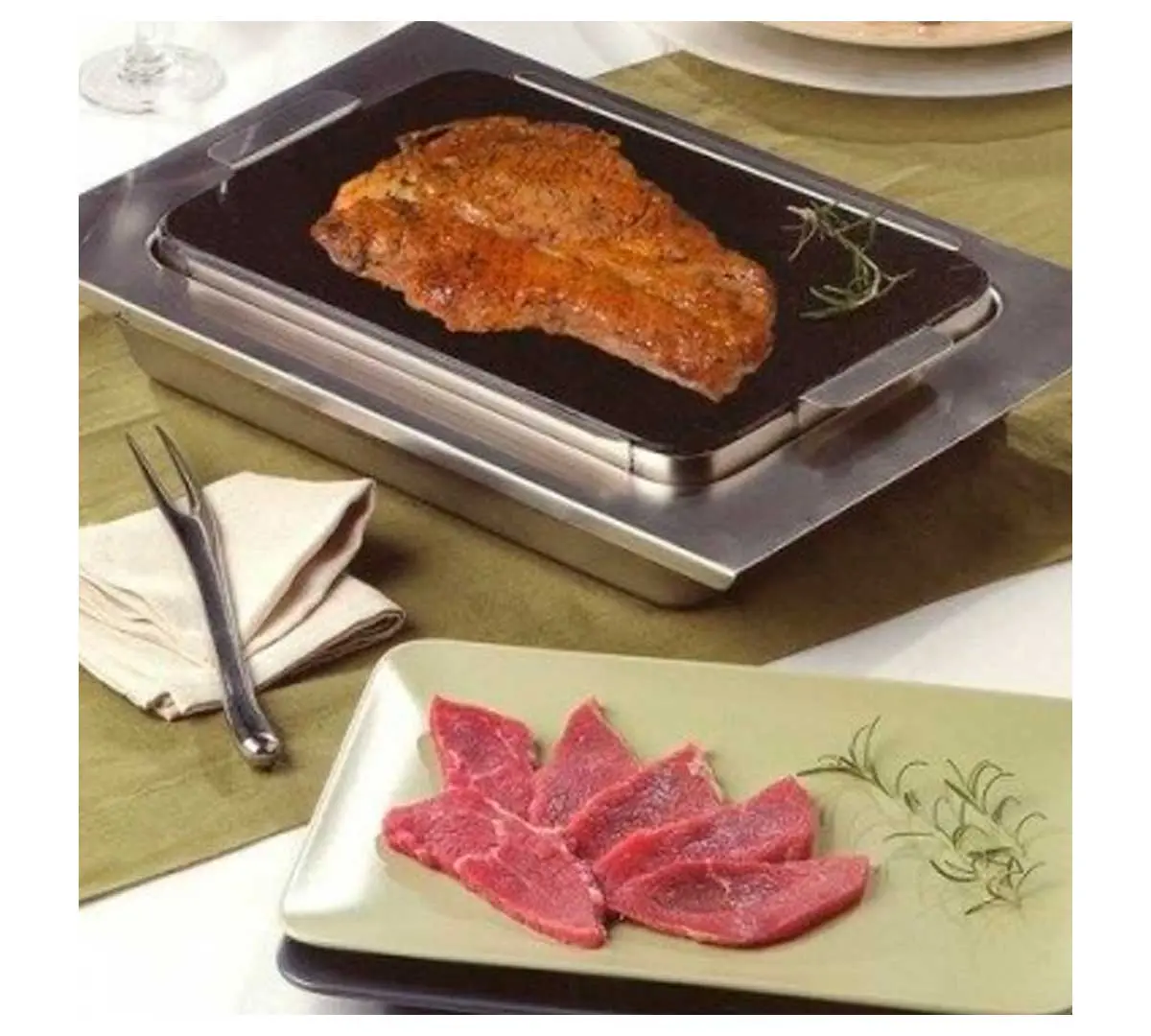 asar carne en la mesa - Cuándo poner la carne en la brasa