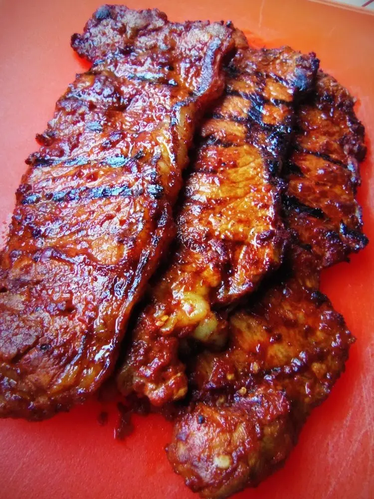 carne adobada frita - Cuántas calorías tiene la carne adobada
