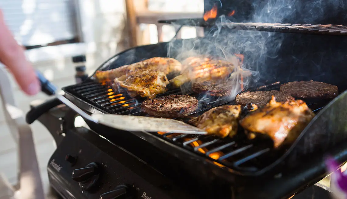 asador de carne de gas - Cuánto gas consume un asador