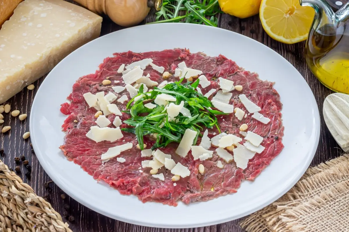 carne para hacer carpaccio - Cuánto pesa un carpaccio