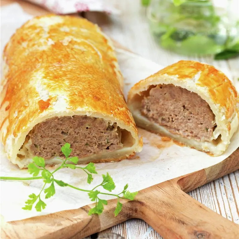 pastel de carne con hojaldre - Cuánto pesa un pastel de hojaldre