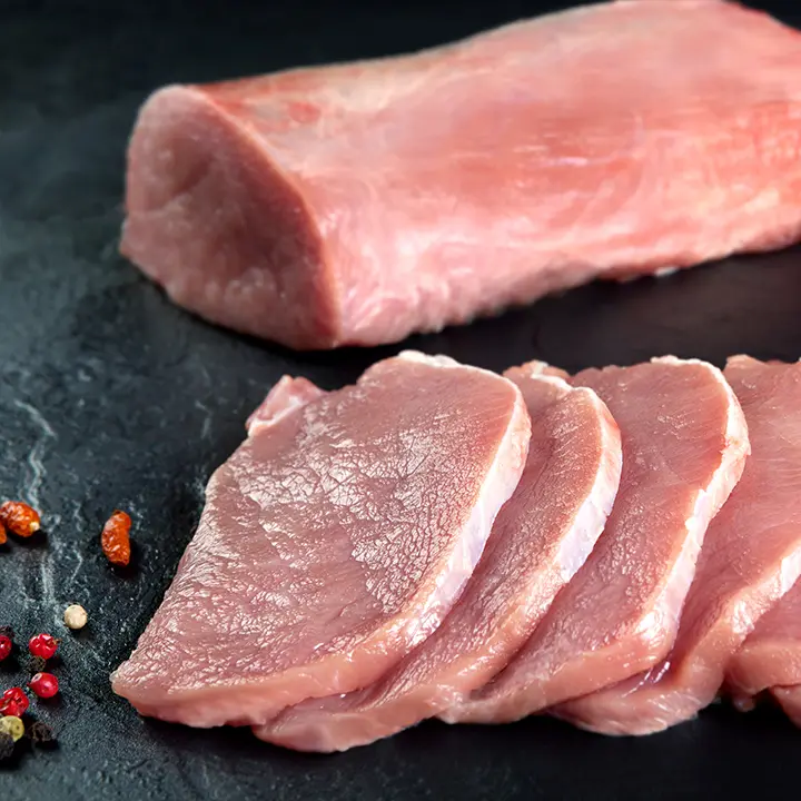 lomo de cerdo carniceria - Cuántos filetes de lomo de cerdo entran en un kilo
