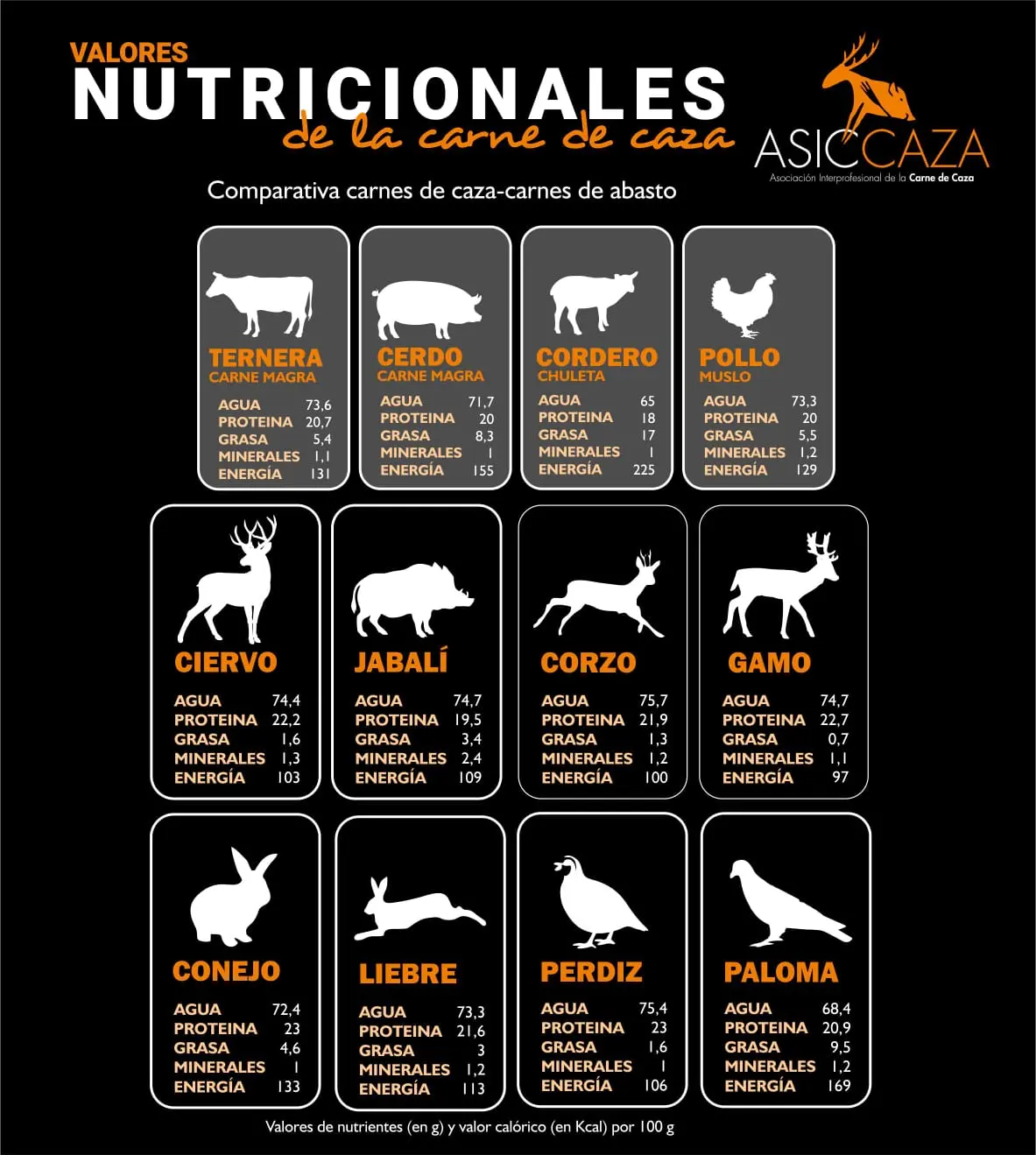 carne de caza tipos - Cuántos tipos de cacería existen