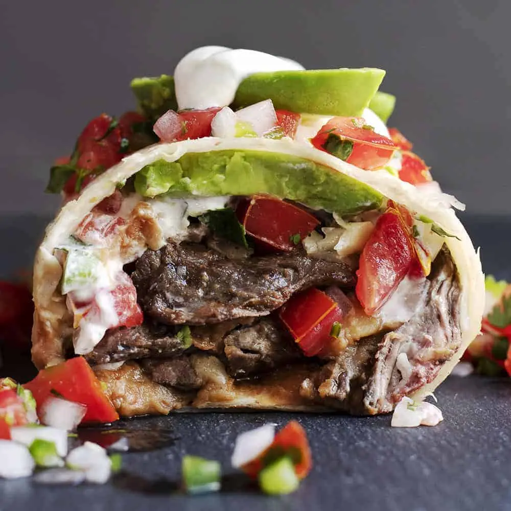 burrito de carne - Dónde se originó el burrito