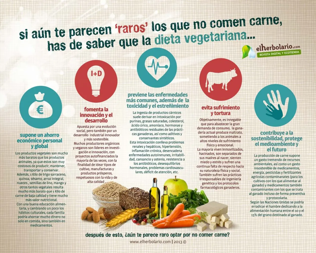 beneficios de reducir el consumo de carne - Qué beneficios sociales trae consigo disminuir el consumo de carne