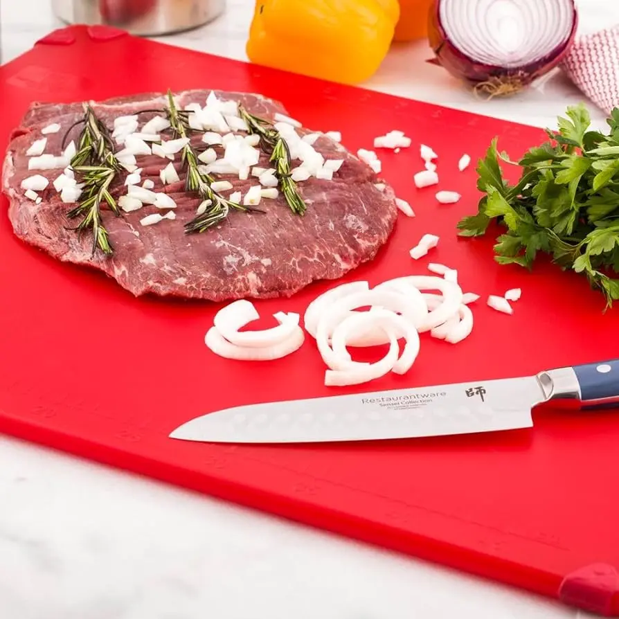 tabla decorte teflon carniceria roja - Qué color de tabla se utiliza para cada alimento