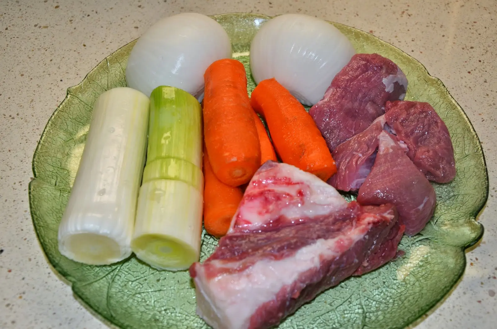fumet de carne - Qué contiene el consomé