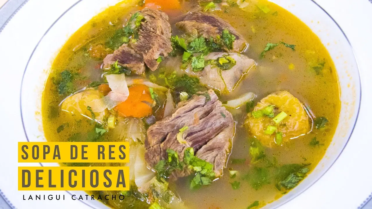 como se hace una sopa de carne - Qué es el plato de sopa