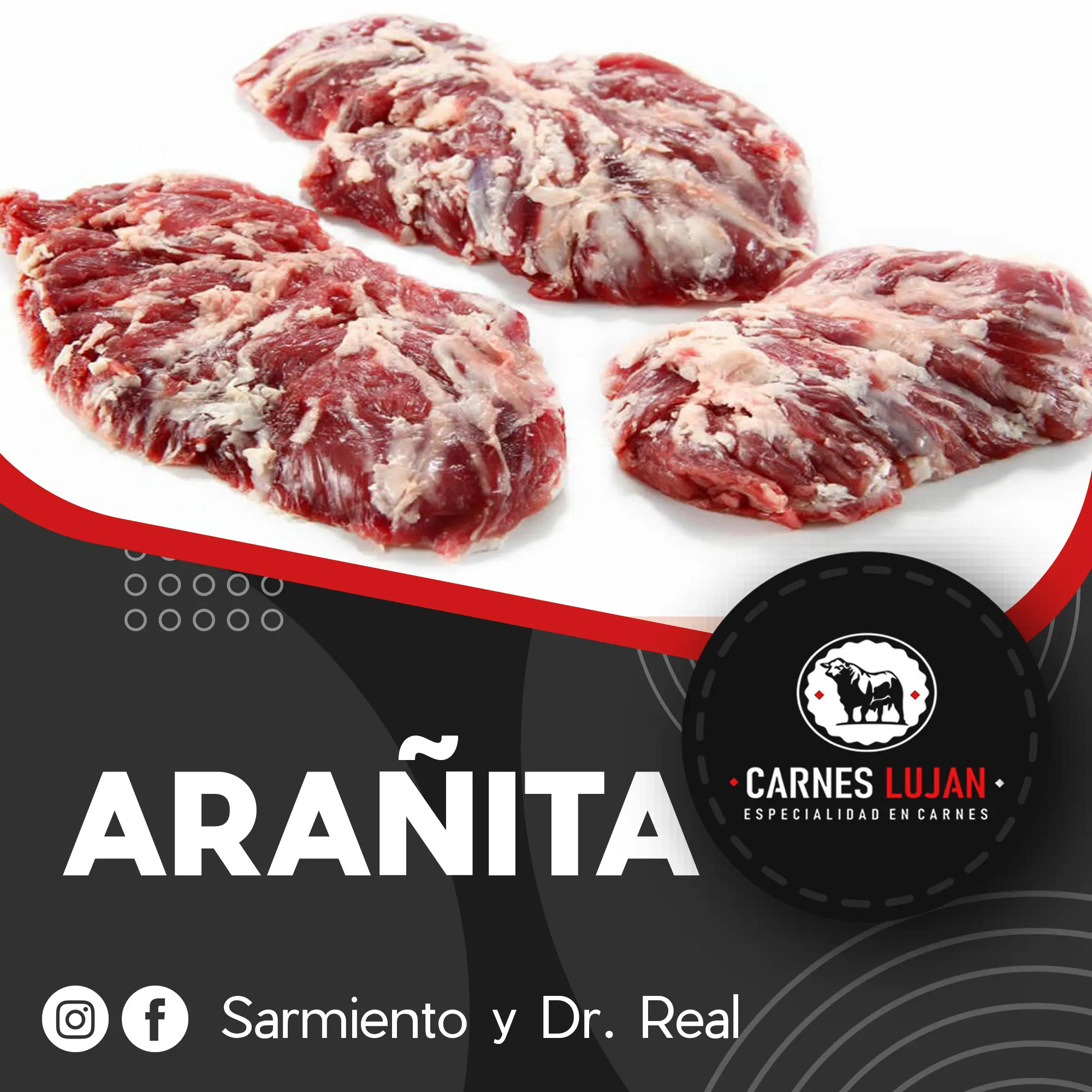 arañita carne ubicación - Qué es la araña de ternera