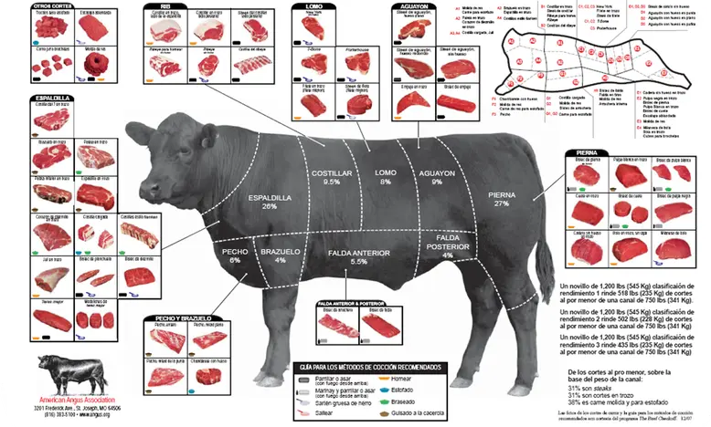El corte de carne espaldilla: una deliciosa elección para tus comidas - Qué espaldilla corte de carne espaldilla - Qué espaldilla