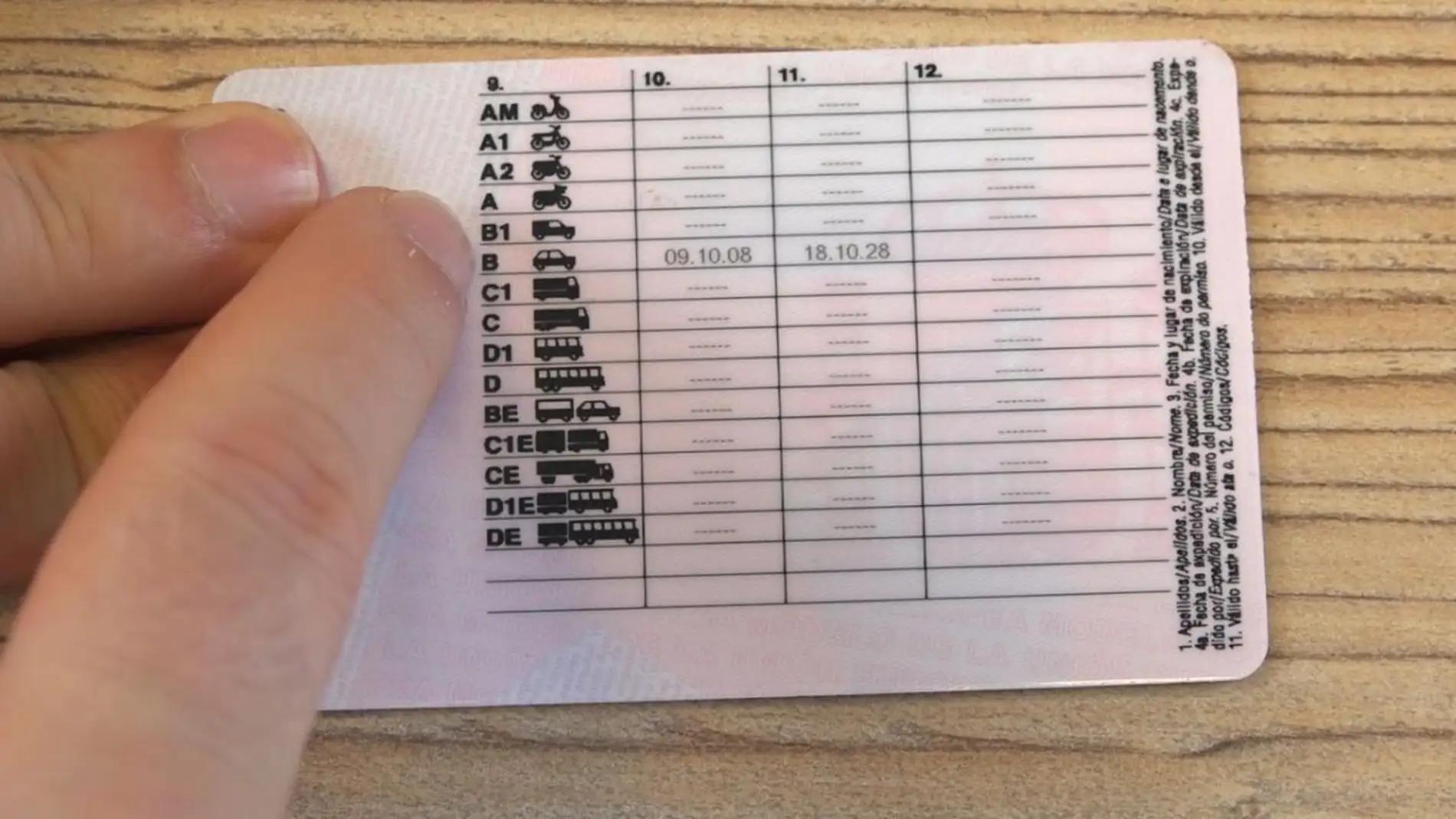 carne de conducir b - Que se puede conducir con el carnet B