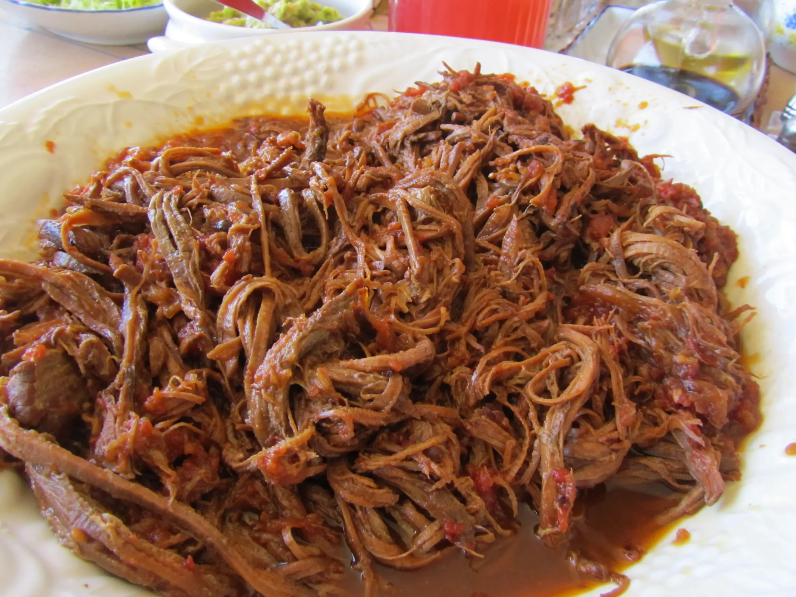 que es carne mechada - Qué significa la carne mechada