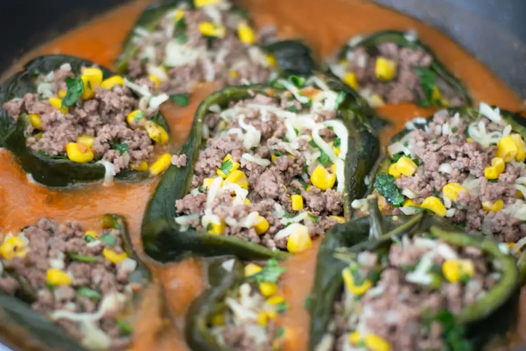 chiles rellenos de carne - Que tienen los chiles en nogada