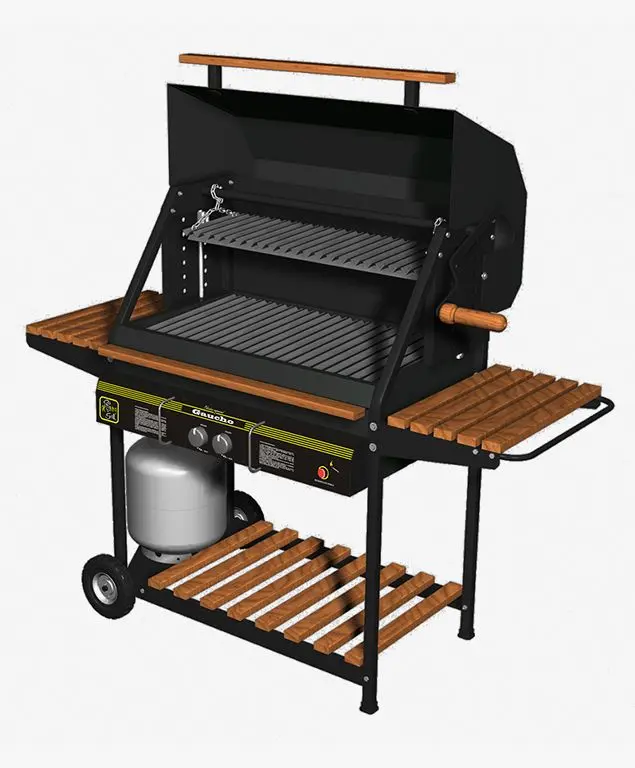 asador de carne de gas - Qué tipo de gas usa un asador de gas